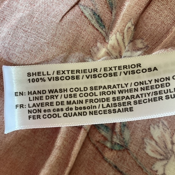 Band of Gypsies BOG Collective Floral Bell Sleeve Mini Dress Size S - Picture 8 of 8